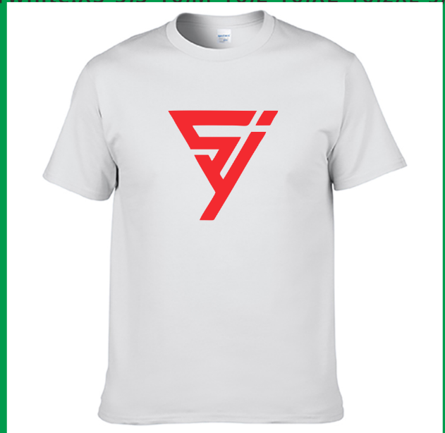 White/Red SIY v1 (Core Logo Tee)
