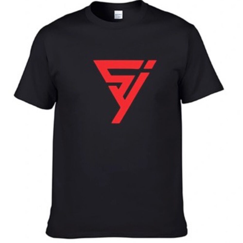 Black/Red SIY v1 (Core Logo Tee)