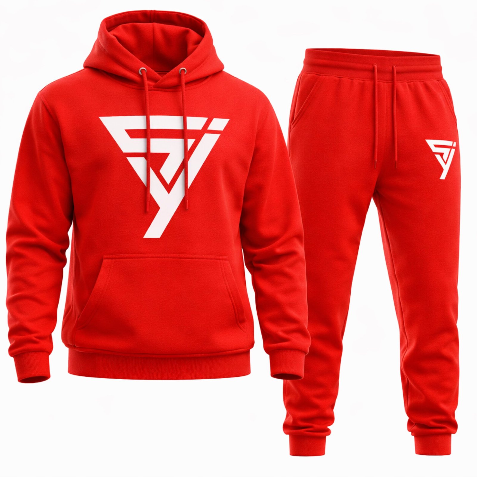 v1 Core Sweatsuit (Red/White)