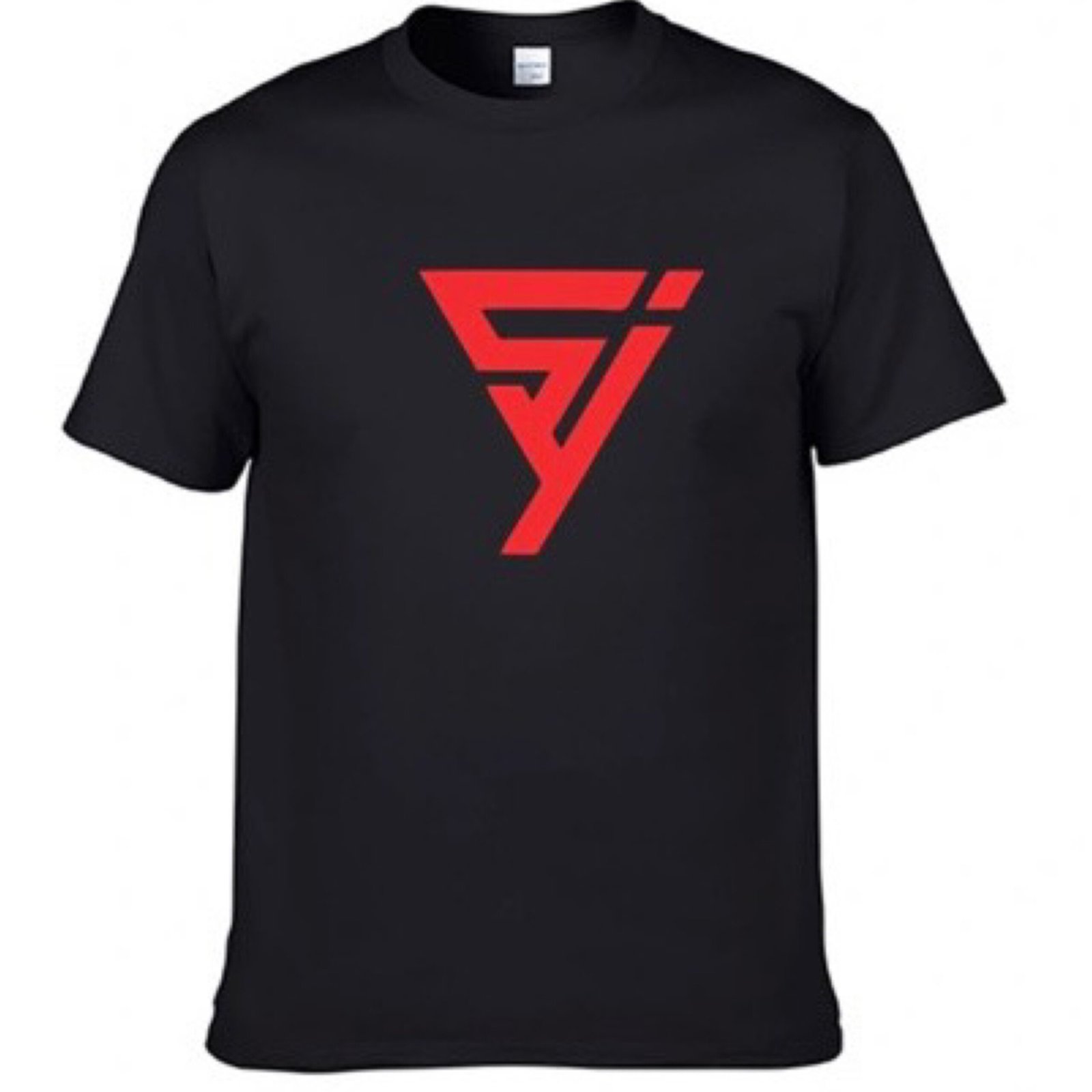 v1 Core Logo Tee (Black/Red)